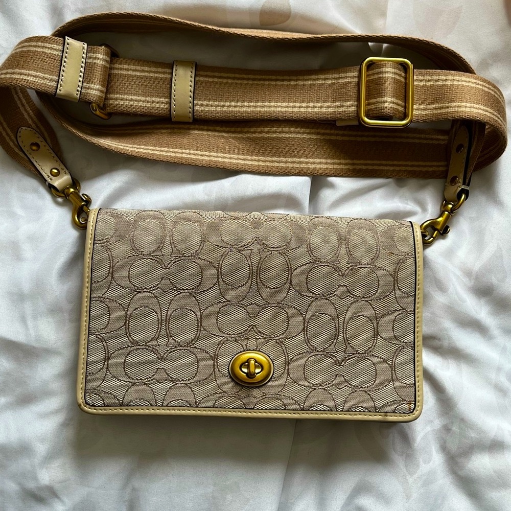 Coach Tan Crossbody Bag